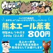 画像1: ご当地キャラ×霧下そばコラボ【熊本エールそば】乾麺つゆ付2人前 (8月末までの販売） (1)